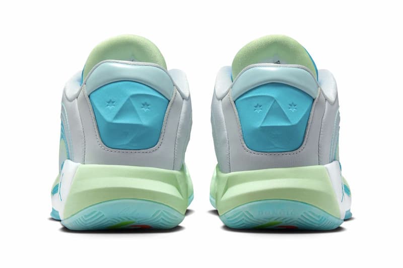 Official Look at Jordan Luka 4 "Laser Blue" HF0823-002 Football Grey/Copa-Vapor Green-Laser Blue luka doncic jordan brand swoosh jumpman michael los angeles lakers