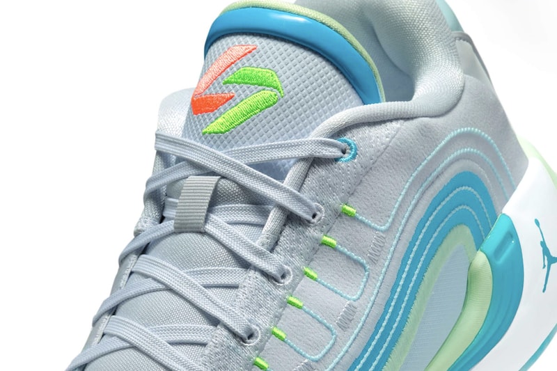 Official Look at Jordan Luka 4 "Laser Blue" HF0823-002 Football Grey/Copa-Vapor Green-Laser Blue luka doncic jordan brand swoosh jumpman michael los angeles lakers