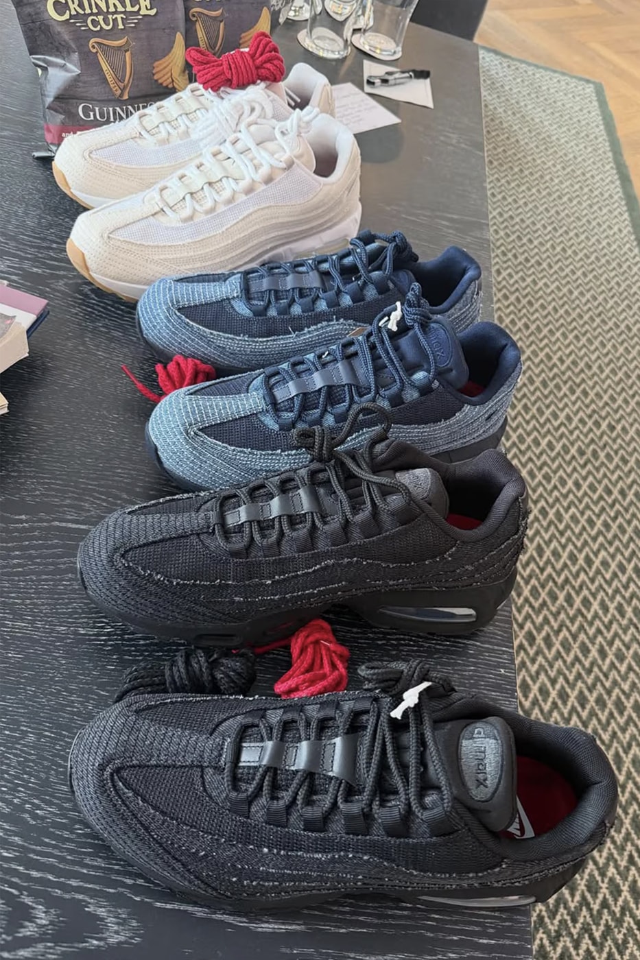 Levi's Upcoming Nike Air Max 95 Sneaker and Apparel Collaboration Surfaces lil yachty finsta portrait x