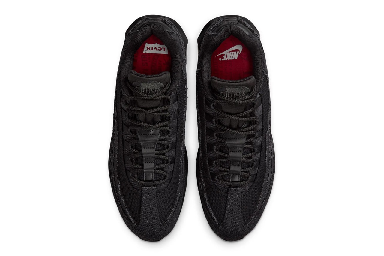 Levi's Upcoming Nike Air Max 95 Sneaker and Apparel Collaboration Surfaces lil yachty finsta portrait x