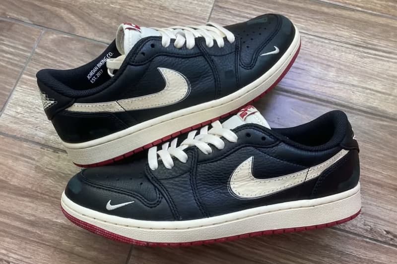 Nigel Sylvester x Air Jordan 1 Low OG "Nitro" Black/Muslin-Varsity Red IB8958-001 august 2025 release info bmx Better With Time