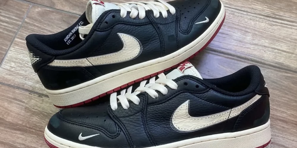 First Look at the Nigel Sylvester x Air Jordan 1 Low OG "Nitro"