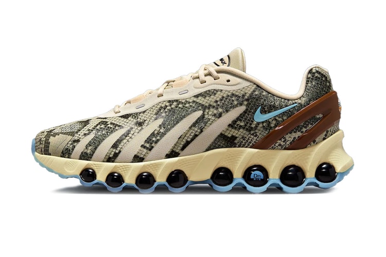 The Nike Air Max DN8 Snakeskin Lands in "Light Khaki"