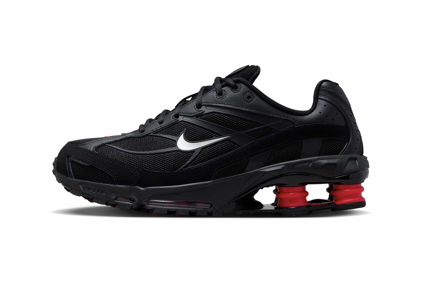 Nike Shox Ride 2 "Bred" II7635-001 Release Info Black/University Red-Medium Ash-Metallic Silver june 2025 retro futurism 