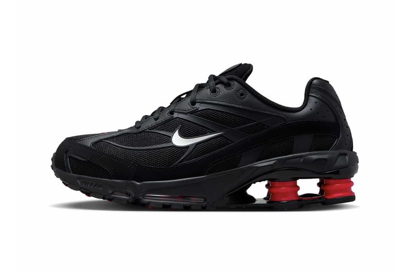 Nike Shox Ride 2 "Bred" II7635-001 Release Info Black/University Red-Medium Ash-Metallic Silver june 2025 retro futurism
