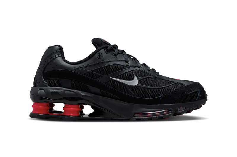 Nike Shox Ride 2 "Bred" II7635-001 Release Info Black/University Red-Medium Ash-Metallic Silver june 2025 retro futurism