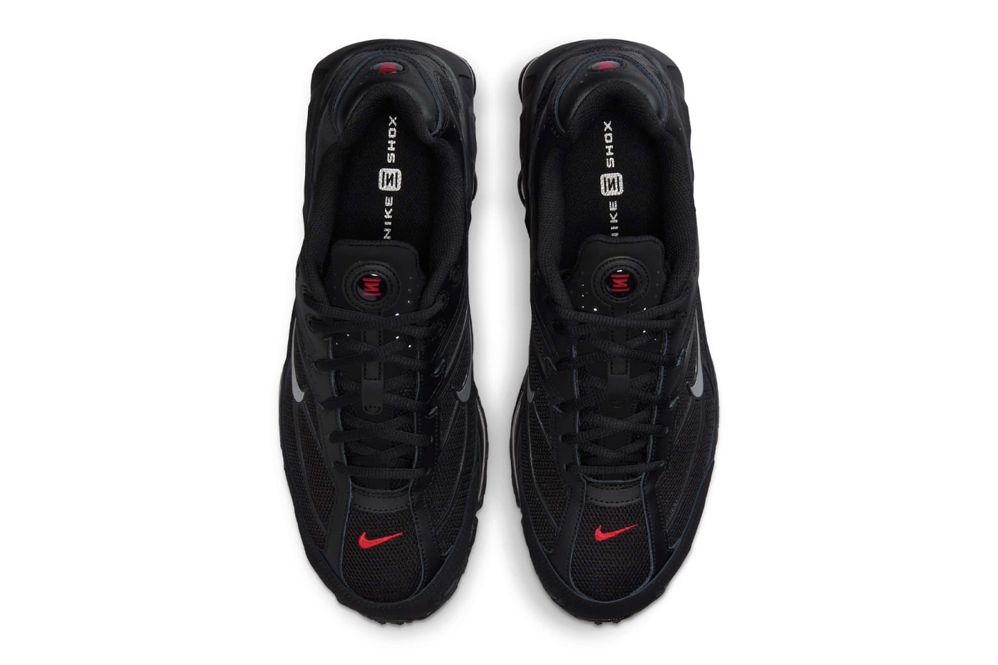 Nike Shox Ride 2 "Bred" II7635-001 Release Info Black/University Red-Medium Ash-Metallic Silver june 2025 retro futurism 