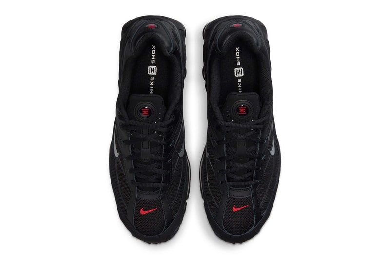 Nike Shox Ride 2 "Bred" II7635-001 Release Info Black/University Red-Medium Ash-Metallic Silver june 2025 retro futurism 