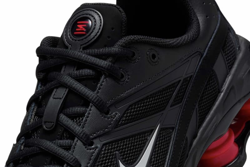 Nike Shox Ride 2 "Bred" II7635-001 Release Info Black/University Red-Medium Ash-Metallic Silver june 2025 retro futurism