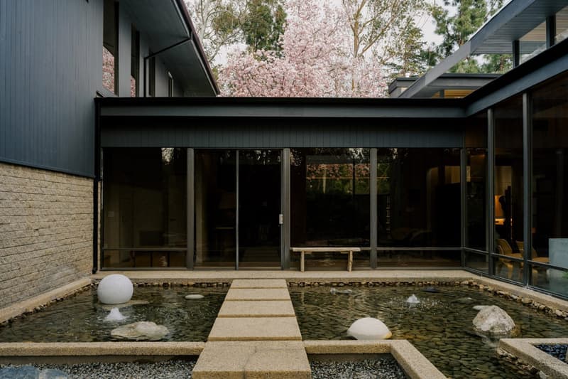 OWIU Design Glass Ridge House Ray Kappe 1971 Renovation modernist mid century modern home design ryokan inspired Amanda Gunawan Joel Wong Kuboki Tatami Hashimoto Tomonari Inflexion Builds Los Angeles Info