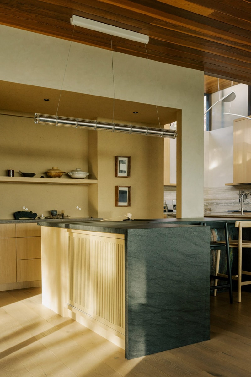 OWIU Design Glass Ridge House Ray Kappe 1971 Renovation modernist mid century modern home design ryokan inspired Amanda Gunawan Joel Wong Kuboki Tatami Hashimoto Tomonari Inflexion Builds Los Angeles Info