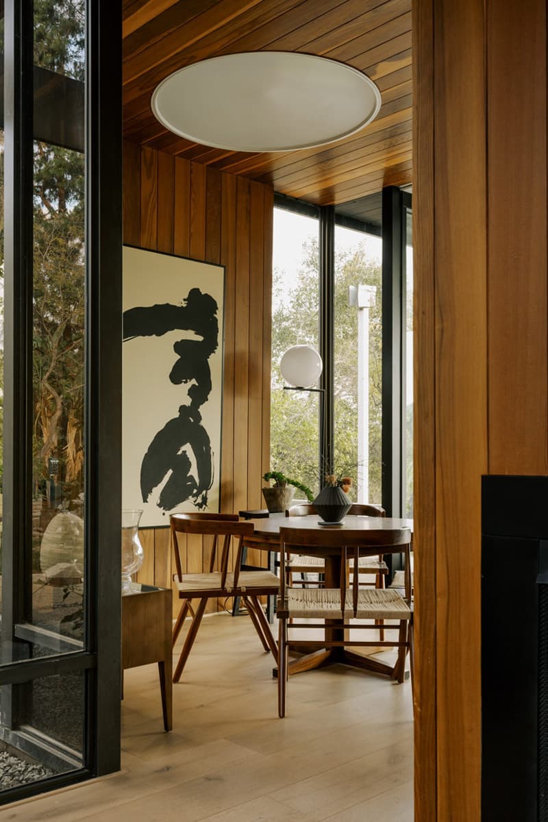 OWIU Design Glass Ridge House Ray Kappe 1971 Renovation modernist mid century modern home design ryokan inspired Amanda Gunawan Joel Wong Kuboki Tatami Hashimoto Tomonari Inflexion Builds Los Angeles Info