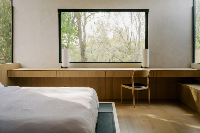 OWIU Design Glass Ridge House Ray Kappe 1971 Renovation modernist mid century modern home design ryokan inspired Amanda Gunawan Joel Wong Kuboki Tatami Hashimoto Tomonari Inflexion Builds Los Angeles Info