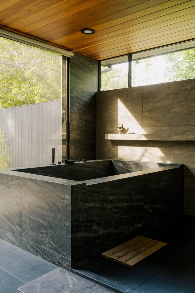 OWIU Design Glass Ridge House Ray Kappe 1971 Renovation modernist mid century modern home design ryokan inspired Amanda Gunawan Joel Wong Kuboki Tatami Hashimoto Tomonari Inflexion Builds Los Angeles Info