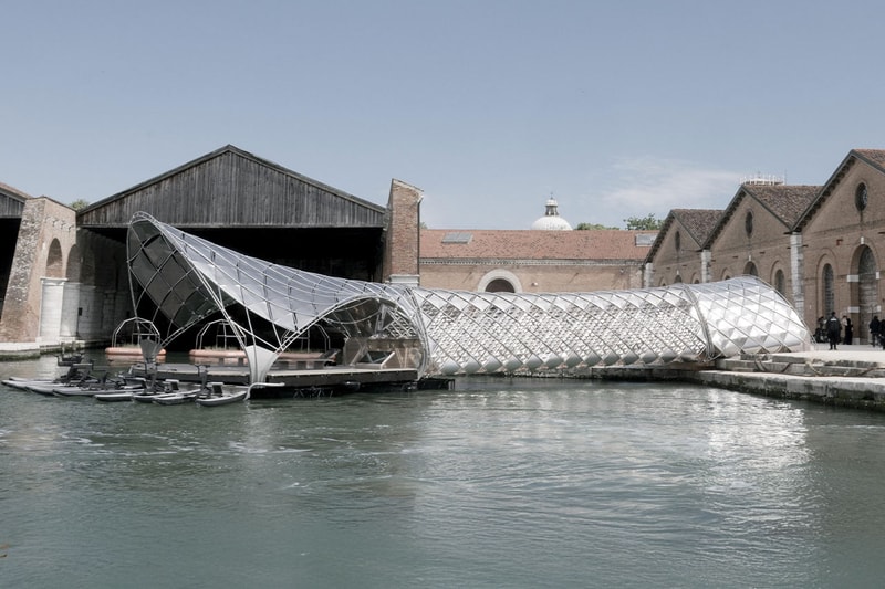 Porsche x Norman Foster Mobility Hub Biennale Info