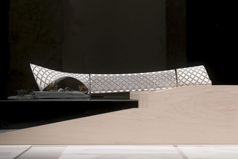 Porsche x Norman Foster Mobility Hub Biennale Info
