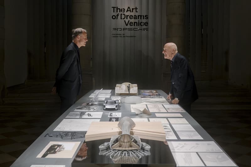 Porsche x Norman Foster Mobility Hub Biennale Info