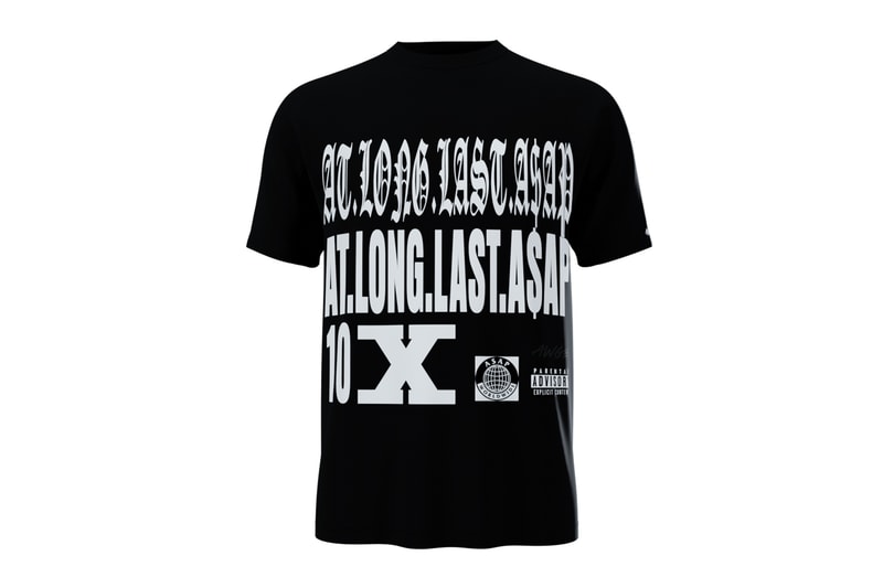 A$AP Rocky Celebrates 10 Years of 'AT. LONG. LAST. A$AP' With Limited-Edition Merch release info price cd 