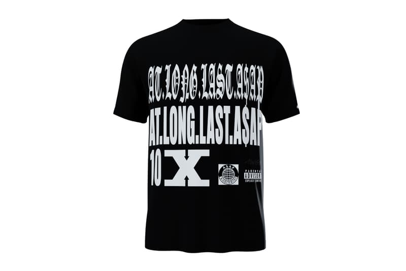A$AP Rocky Celebrates 10 Years of 'AT. LONG. LAST. A$AP' With Limited-Edition Merch release info price cd
