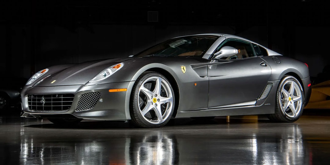 Ultra-Rare Ferrari SA Aperta in Grigio Silverstone Over Cioccolato Heads to Auction