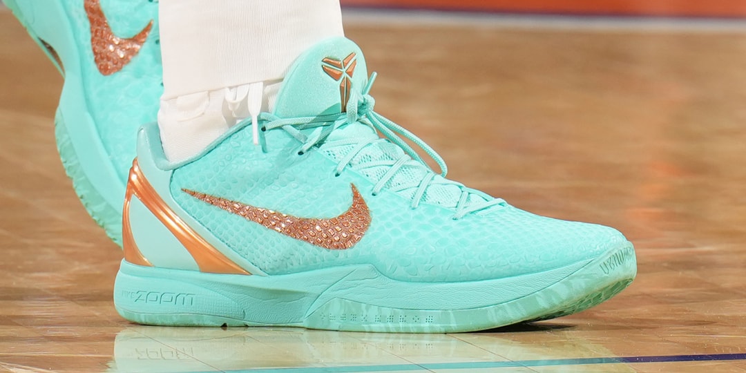 Jalen Brunson's Nike Kobe 6 Protro “Statue of Liberty” Releases This Year