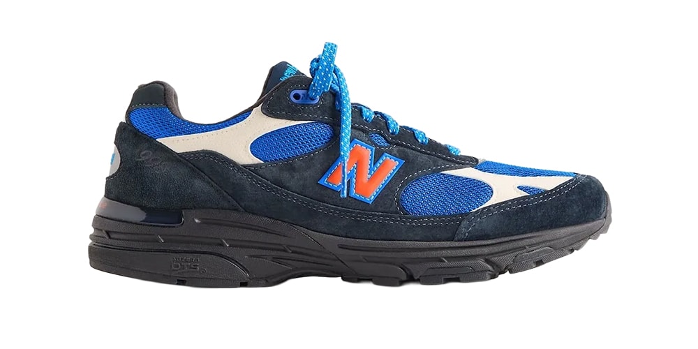 The Kith x New Balance 993 "Knicks" Pack is Finally Here