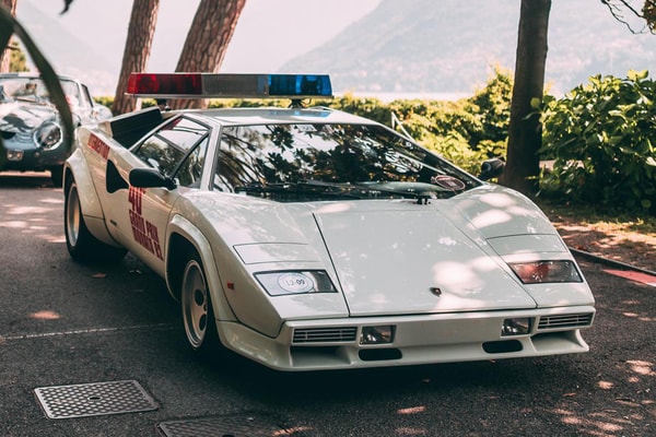 Lamborghini Countach Pace Car Lake Como Info