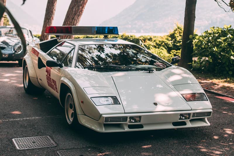 Lamborghini Countach Pace Car Lake Como Info