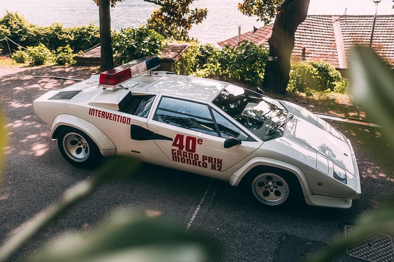 Lamborghini Countach Pace Car Lake Como Info