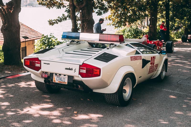 Lamborghini Countach Pace Car Lake Como Info