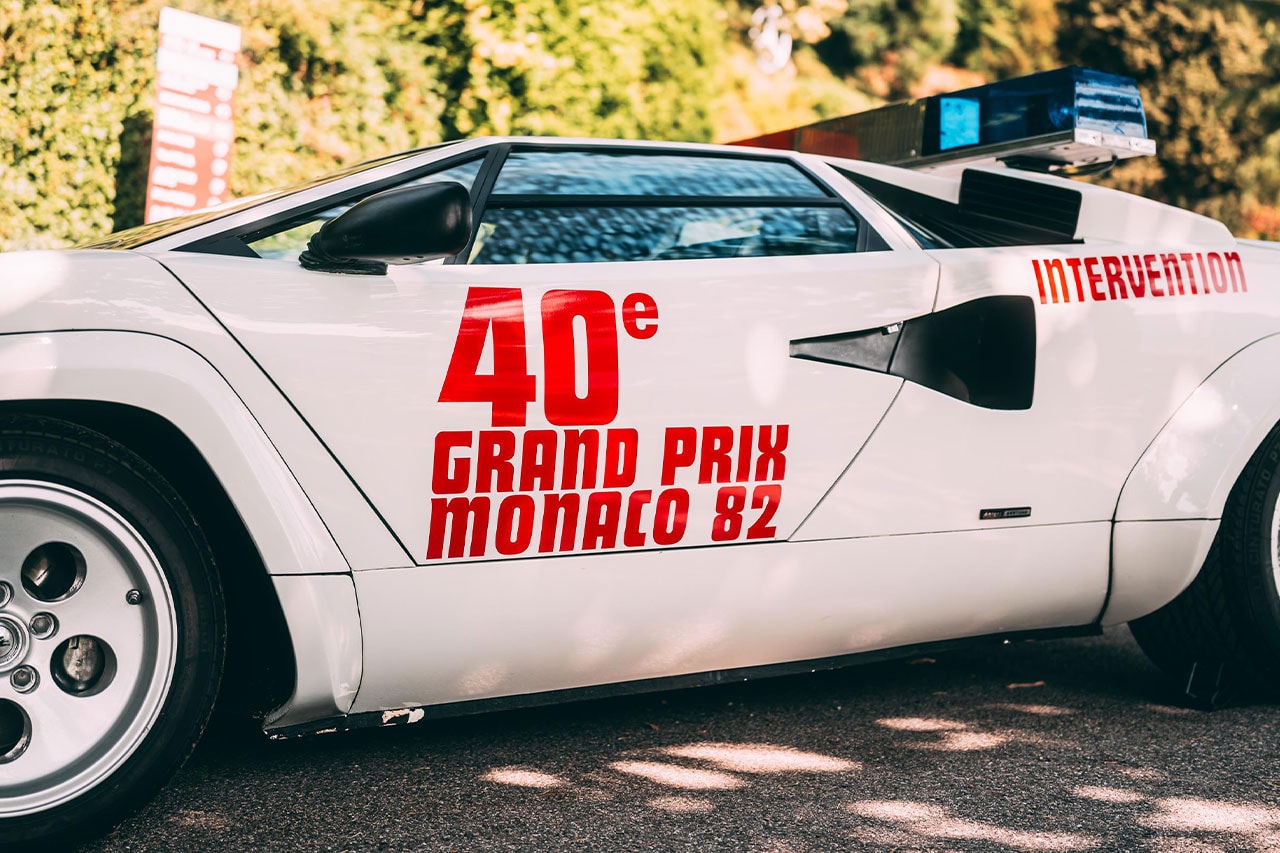 Lamborghini Countach Pace Car Lake Como Info