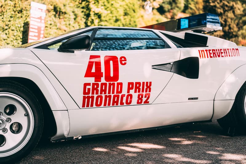 Lamborghini Countach Pace Car Lake Como Info