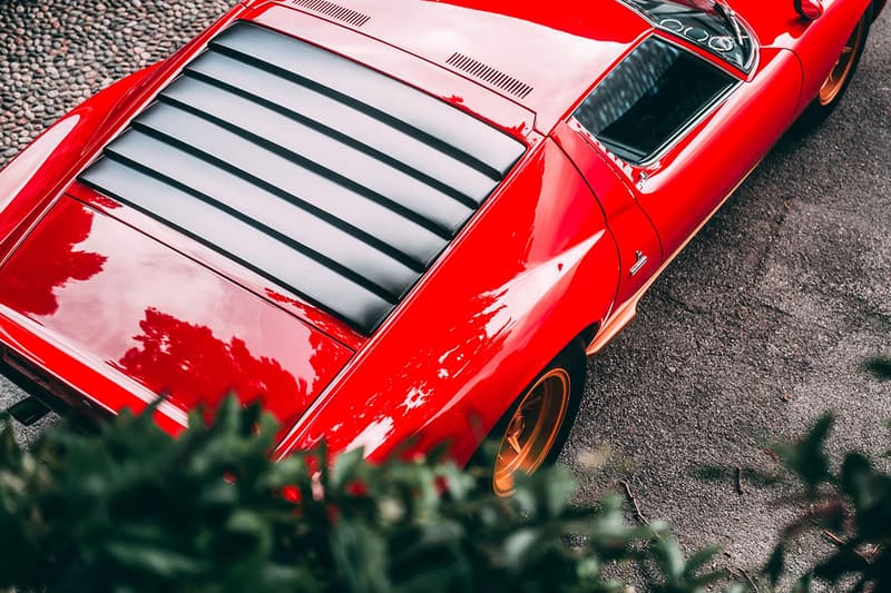 Lamborghini Countach Pace Car Lake Como Info