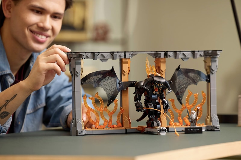 LEGO Icons The Lord of the Rings Balrog Book Nook Release Info