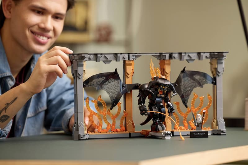 LEGO Icons The Lord of the Rings Balrog Book Nook Release Info