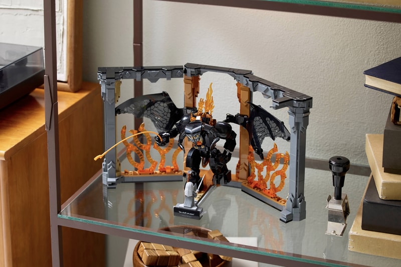 LEGO Icons The Lord of the Rings Balrog Book Nook Release Info