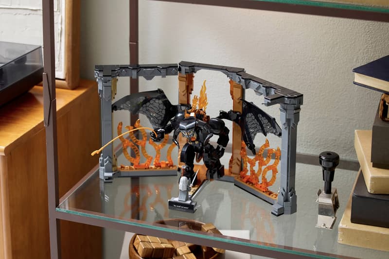 LEGO Icons The Lord of the Rings Balrog Book Nook Release Info