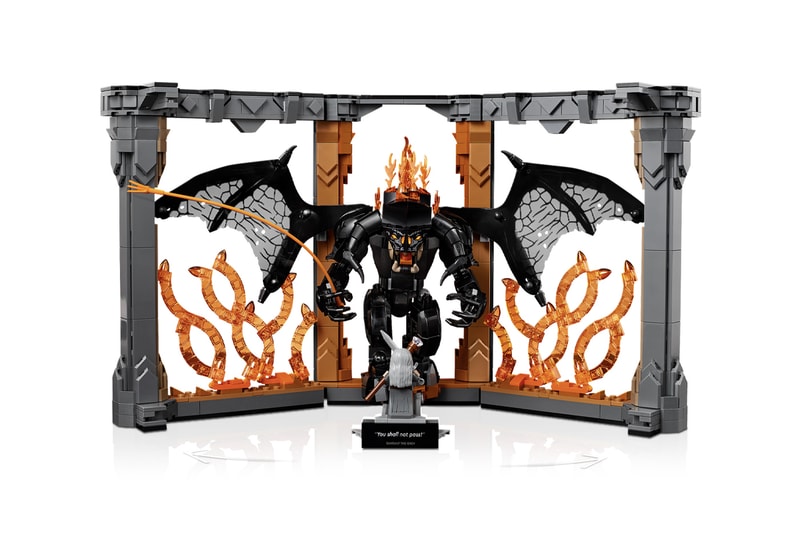 LEGO Icons The Lord of the Rings Balrog Book Nook Release Info