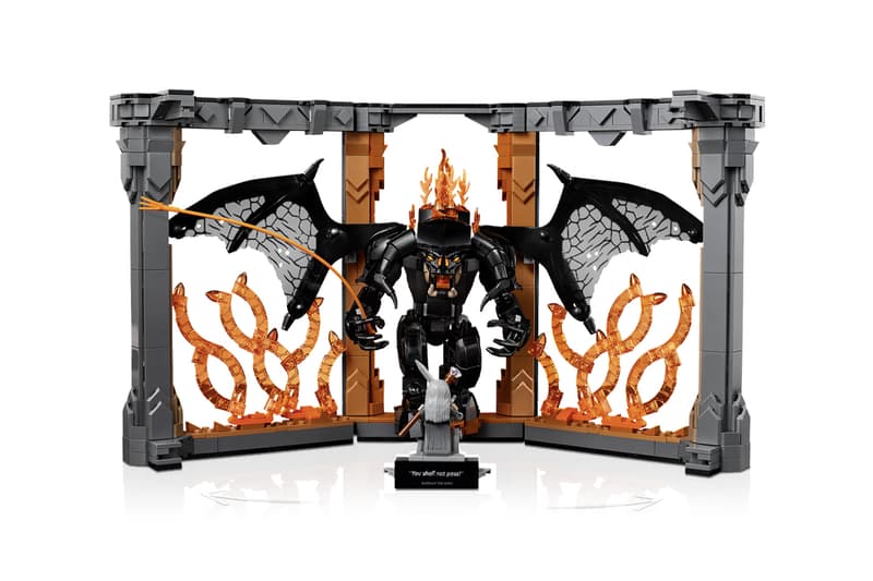LEGO Icons The Lord of the Rings Balrog Book Nook Release Info