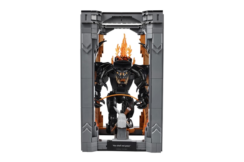 LEGO Icons The Lord of the Rings Balrog Book Nook Release Info