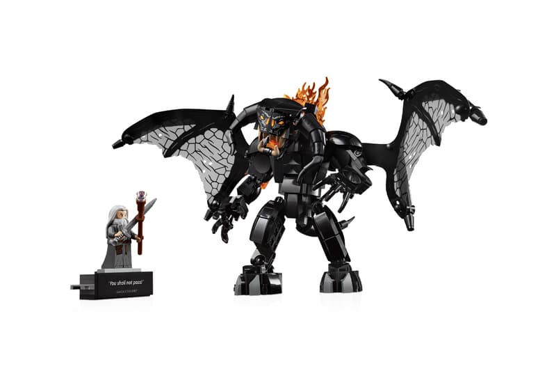 LEGO Icons The Lord of the Rings Balrog Book Nook Release Info