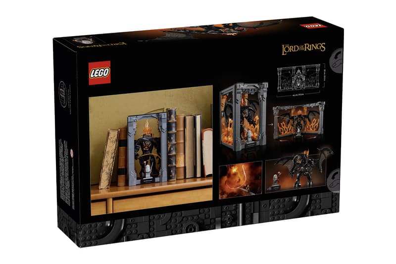 LEGO Icons The Lord of the Rings Balrog Book Nook Release Info