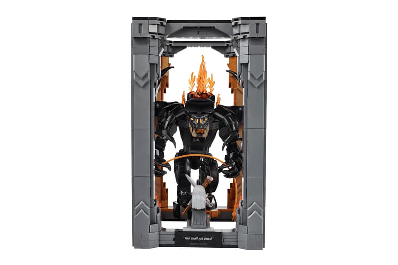 LEGO Icons The Lord of the Rings Balrog Book Nook Release Info