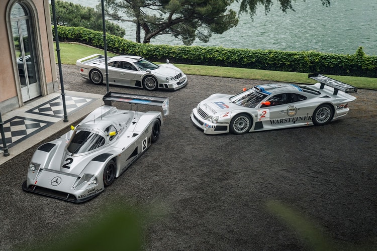 Mercedes-Benz Shows Off Rare CLK GTR Duo in Lake Como
