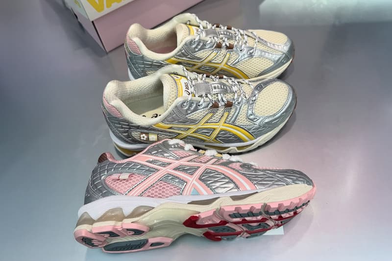 vandy the pink atmos asics atmoscon gel nimbus 10 1 banana split pack strawberry official release date info photos price store list buying guide