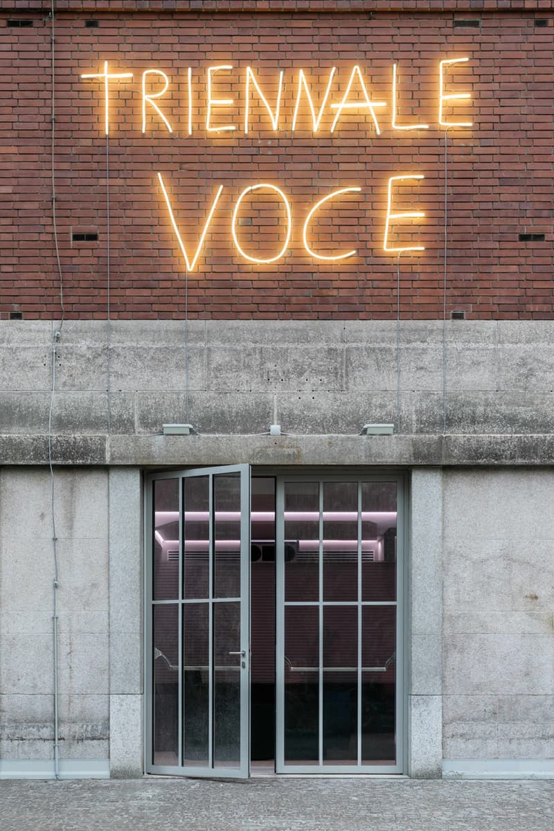 Triennale Milano Voce Listening Bar Opening Information