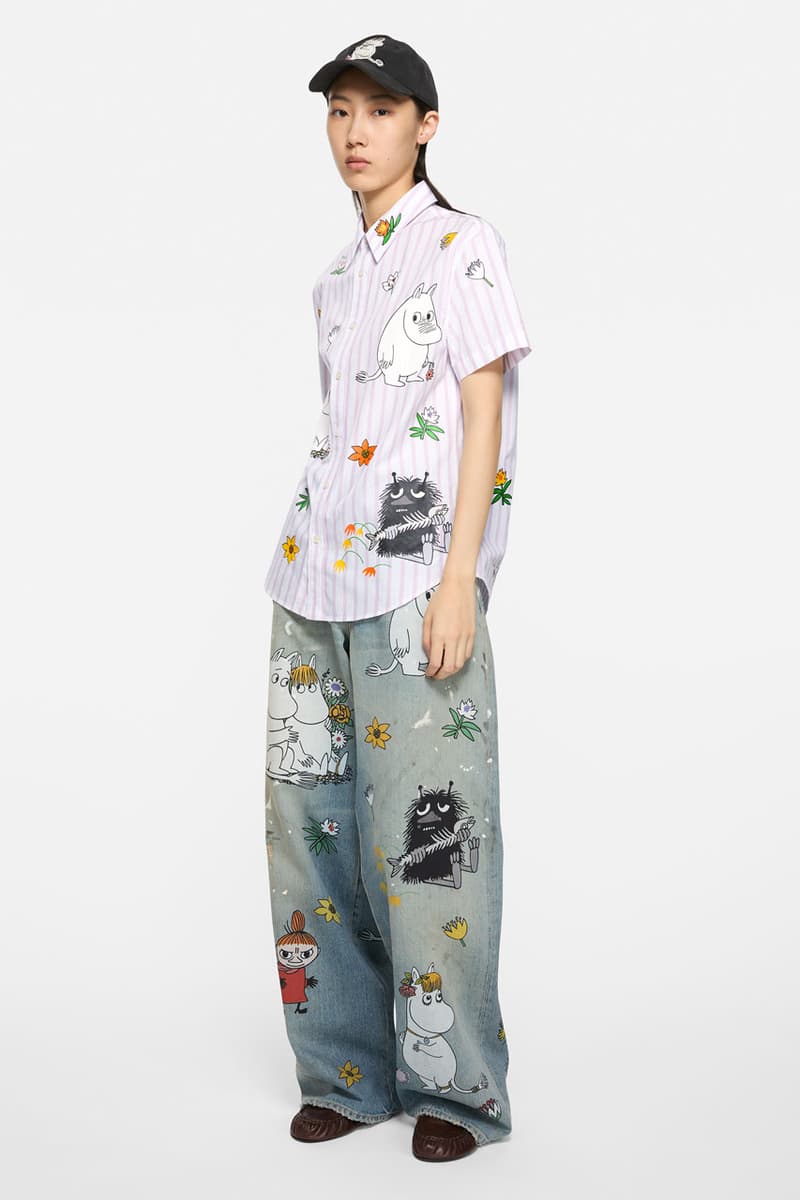Acne Studios Taps Moomin and Friends on Another Collaborative Capsule release info faces fall winter 2025 fw25