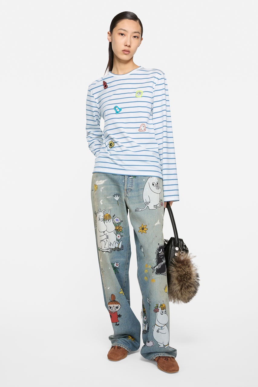 Acne Studios Taps Moomin and Friends on Another Collaborative Capsule release info faces fall winter 2025 fw25