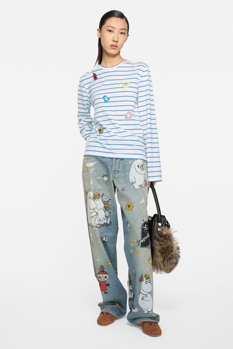 Acne Studios Taps Moomin and Friends on Another Collaborative Capsule release info faces fall winter 2025 fw25