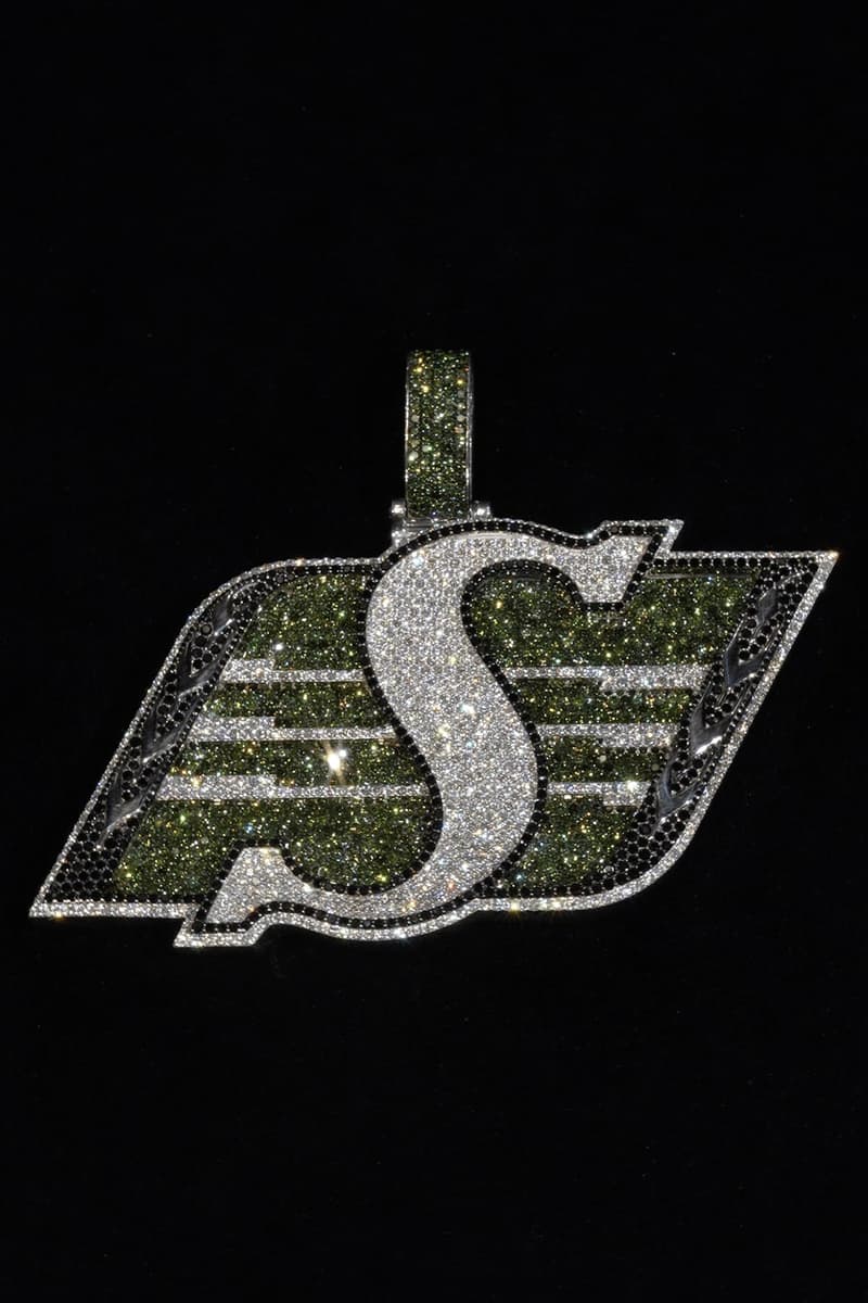 Closer Look at Alex Moss NY's Iced-Out SSS4U and Nokia Phone Chain For Drake some sexy songs 4 u partynextdoor toronto rapper adin ross